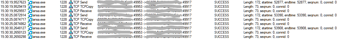 Proces Monitor screenshot